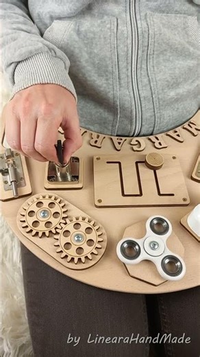 Busy Board for Dementia Patients – Calming Sensory Fidget Board for Seniors