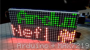 Arduinoでドットマトリクス表示 Part3 ゾーン設定