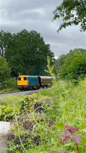 Class 20 diesel loco on the Severn Valley Railway