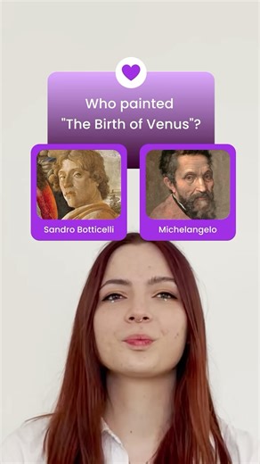 Did you know the correct answers? Let us know in the comments🤭 Install the Nibble app via the link in our bio🔗📲 #artquiz #arttok #arttrivia #quizgame | Nibble