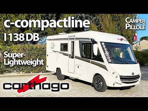Carthago c-compactline I 138 DB: corto (641 cm), stretto (212 cm), leggero, ma pienamente Carthago