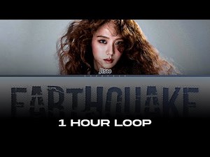 [1 HOUR] JISOO earthquake Lyrics (Color Coded Lyrics)