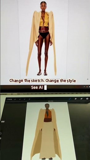 Sketch & see live! Hand-drawn magic for fashion designers