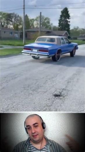 Custom Box Chevy on Big Wheels Pulling Out & Cruising