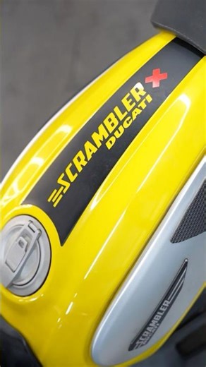 Ducati Scrambler - crash guard & navigation system upgrade