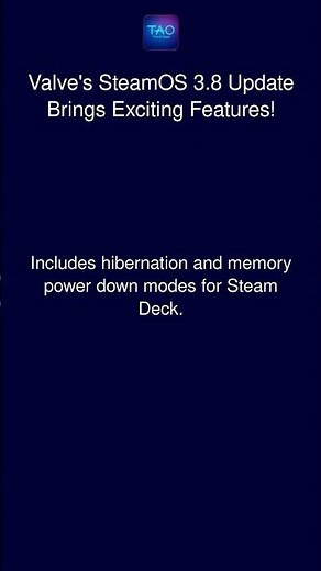 Valve's SteamOS 3.8 Update Brings Exciting Features!
