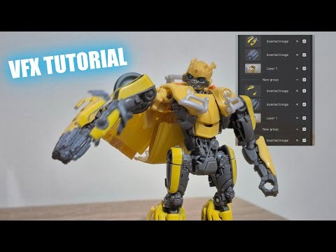 How I create my VFX | Blaster transformation