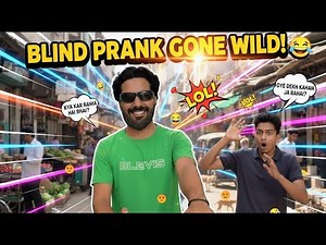Blind Prank in Public 😂 | Funny Public Reactions 2025