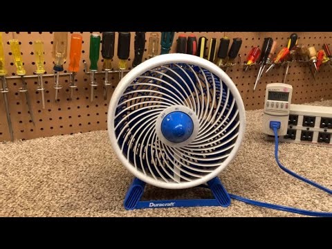 Duracraft DT-78 2-Speed Turbo Fan | Initial Checkout