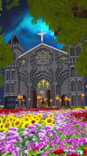 Minecraft | Night Cathedral - Quiet Moments🌙✨