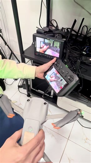 Flycam Dji Air 2S Connect Dji RC Pro