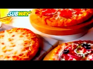 Subway Personal Pizza Commercial | 2008