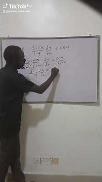Differential Equations using separation of variables