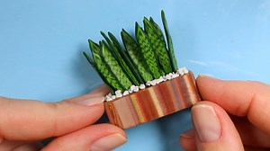 179K views · 2.1K reactions | Miniature plant box from polymer clay | Sweetminidollhouse | Facebook