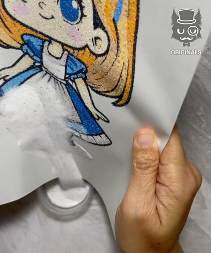 Alice in Wonderland Satisfying Sand Art! 👸🏼⏱️⏳ | Simple