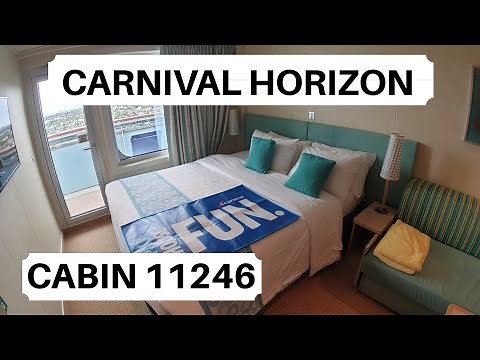Carnival Horizon Cabin 11246 Category 8P Cloud 9 Spa Balcony Stateroom