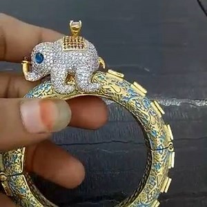 39 reactions · 15 comments | Unique Matt finish Elephant Ad Bracelet (1 Pc) | ABDesigns | Facebook