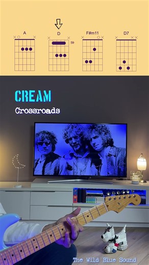 Crossroads - Cream | Easy Guitar Tutorial 🎸