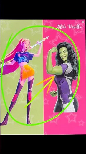 Rumi from KPop Demon Hunters transforms into Lady Hulk | Ai glow up