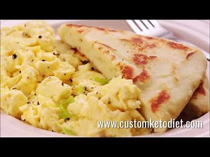 keto white sandwich bread | How to make low carb sandwich (ketogenic diet)