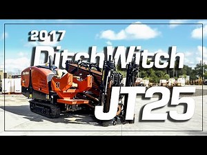 2017 Ditch Witch JT25 Horizontal Directional Drill - Rig Walk Around