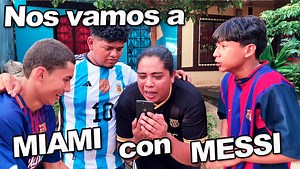 Nos vamos a Miami con Messi🇺🇸. | Darwin El Puma Reyes