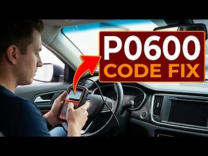 How To Fix P0600 Code - Serial Communication Link Malfunction Diagnosis