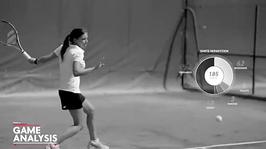 Babolat and PIQ Wearable Tennis Swing Analyzer with Serve Speed and Swing Type Tracking