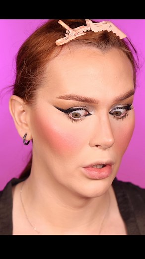 4K views · 104 reactions | POV: You’re trying to film a flawless makeup tutorial… and a possessed werewolf auditions in the background.  I was just minding my own business, blending away, when THIS happened.  Honestly, should I be concerned?? Watch the full chaos unfold in my latest YouTube video – link in bio!  | Wowgals | Facebook