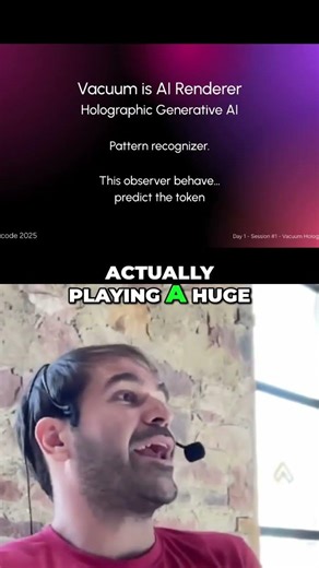 AI, VR, Sim theory are forcing us to rethink Reality as holographic physics #shorts