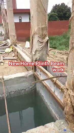 New Home Plinth Beam#home#construction #building #desining #ytviral #ytshorts #design #house #job#yt