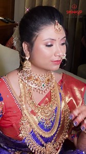 Traditional Telugu Bridal Look ✨ Mangalyam Tantunanena... ✨ A bride’s...