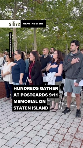 10K views · 208 reactions | Hundreds of family members, friends, neighbors, co-workers and acquaintances came together on Staten Island Thursday evening to remember the more than 250 Staten Islanders who were lost to terrorist attacks 24 years ago. Read more here: https://l.silive.com/nwy871 | Staten Island Advance | Facebook