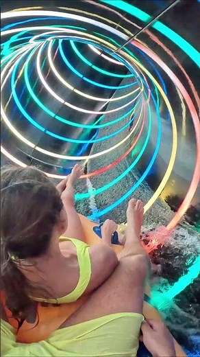 Black Hole Water Slide | Aquacolors Poreč Croatia | POV