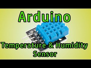Arduino temperature and humidity sensor