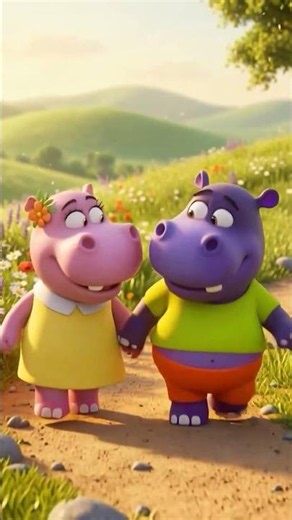 Incy Wincy Spider with Hello Hippo! 🕷️ #shorts #kidssong #nurseryrhymes