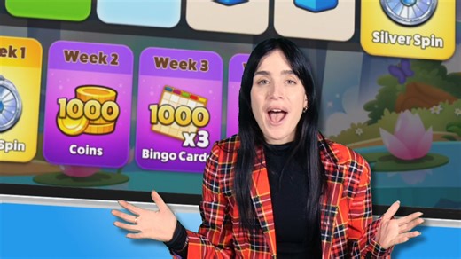 🎉📅 Calendrier des Récompenses! 🎁🔗 Connectez-vous tous les jours, obtenez vos cadeaux et maintenez votre série de connexions pour obtenir des récompenses extraordinaires! 🎮💰 Plus vous jouez, plus vous gagnez! -> https://bit.ly/3weKkSz | GamePoint Bingo