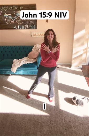 John 15:9 NIV, Moving Through Scripture #bibleverse