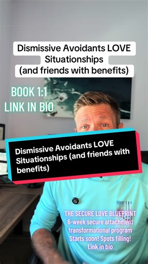 They don’t want a relationship… they want a low-maintenance emotional supply with benefits. Situationships are their comfort zone: No expectations. No accountability. No real intimacy. Just enough of you… without ever having to fully choose you. And the second you ask for consistency? They pull back and call it “pressure.” 🤡 You weren’t too much. You just stopped playing small. Ready to stop attracting this pattern? The Secure Love Blueprint is where that changes. #dismissiveavoidant #situation