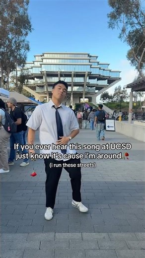 i’m the king of library walk🥱🥀 #funny #ucsd #sandiego #socal #college #asian