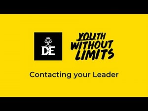 eDofE | How to contact your Leader