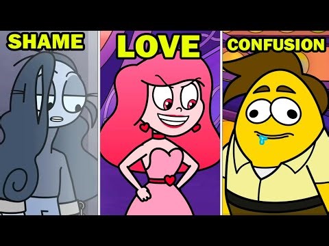 Inside Out 2, but NEW EMOTIONS! - Love, Shame and Confusion - The FORGOTTEN EMOTIONS (Cartoon)