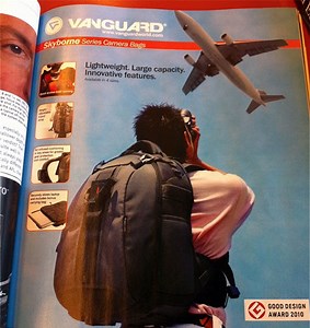 Terrorist in a Photography Magazine Ad