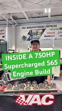 Inside a 750HP Supercharged VAC BMW S65 Stroker Build — CP Pistons & SP Rods (E9X M3 Engine Build)