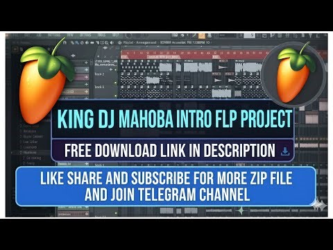 KING DJ MAHOBA INTRO FLP Project | Free FLP Download | DJ ANIL ROCK PRODUCTION