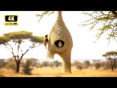 Time Lapse Restoration: Inside The World Of Weaverbirds' Stunning Nest Creation | Bird Sounds