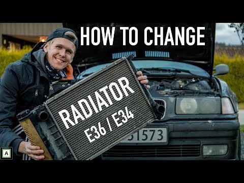 How to Bleed the Cooling System! BMW Radiator Installation!
