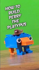 How to Build Perry The Platypus #disneylego #myowncreation #perrytheplatypus