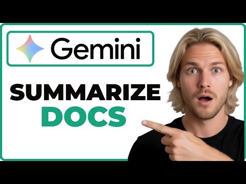 How To Summarize Google Docs With Gemini App (Working 2026)