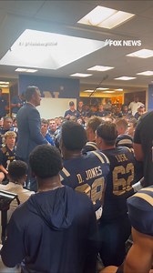2.1M views · 71K reactions | WATCH: Secretary of War Pete Hegseth gave a passionate speech in the locker room after Navy beat Air Force. "We have your back. The nation has your back. Your leadership has your back. Stick to it. Fight like hell. Do what you did on the field today, and America will never, ever go wrong." | Fox News | Facebook
